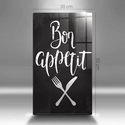 Plaque protection induction vitrocéramique 30x52cm Wallfluent pour accessoire de cuisine