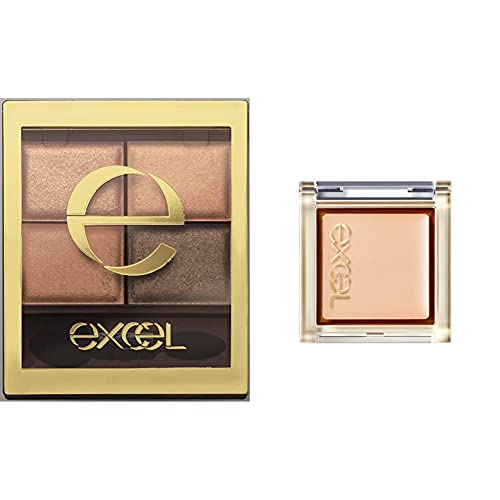 エクセル スキニーリッチシャドウ SR01 + フィットアイベース