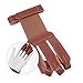 KESYOO 1pc Protective Gear Arm Protection for Longbow Finger Glove Finger Protector Finger Protector Three Finger Glove