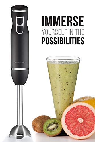 image for Chefman Immersion Stick Hand Blender with Stainless Steel Shaft & Blad