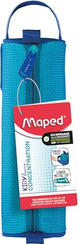 Maped - Règle 20cm Kidy Learn Concentration - Matière PET Incassable - Zones Tactiles amovibles - Système Grip - Graduation Contrastée Maped - Règle 20cm Kidy Learn Concentration - Matière PET Incassable - Zones Tactiles amovibles - Système Grip - Graduation Contrastée