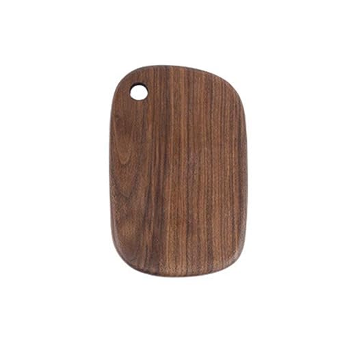 黒くるみのまな板 天然抗菌 無垢材の家庭用一枚板 黒くるみ 全木カッティングボード カビ防止まな板 カッティングボード キッチン 無垢材のまな板 木製まな板 両面まな板 家庭用 キッチン用 (22.5*15cm)