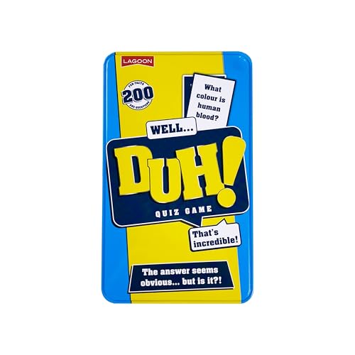 University Games Well Duh! Quiz Game in a Tin