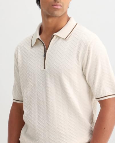 Image of Rare Rabbit Regular fit Textured Polo