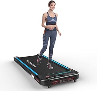 CITYSPORTS Treadmill 440W Motor,Electric Walking Machine Bluetooth Built-in Speakers,Adjustable Speed, LCD Screen&Calorie Counter,Ultra Thin and Silent,Intended for Home/Office