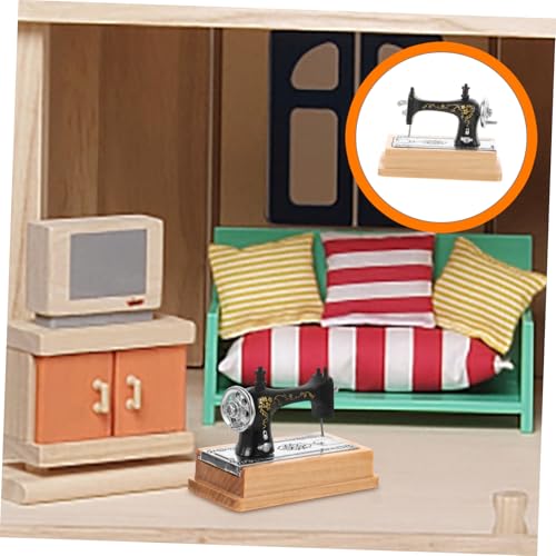 Maison de poupée modèle vintage compact et accessoire miniature - 4