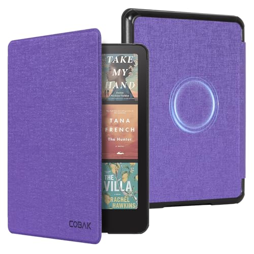 Image of CoBak Magnetic Case for 7 inch Kindle Paperwhite 12th Gen 2024 and Kindle Colorsoft - Compatible with iPhone MagSafe, for Samsung /Belkin /Anker Wireless Charging Pads, Lightweight, Auto Sleep Wake