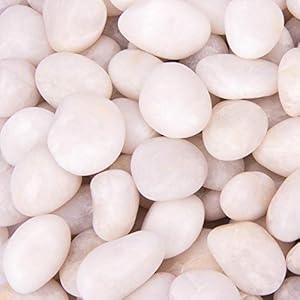 CFKJ 8,2 kg weiße Zierkieselsteine