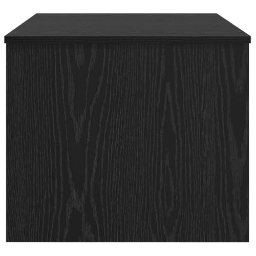 Mokuyary Couchtisch Schwarz Eichen-Optik 102 x 50,5 x 46,5 cm, Wohnzimmertisch Couch Tisch für Wohnzimmer, Büro, Kleine Räume Sofatisch -A2 – Bild 8