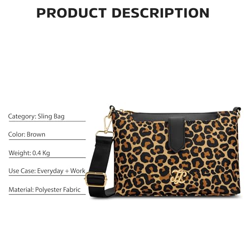Image of Lavie Signature Woman's Leo Baltimore Crossbody Sling Bag | Ladies Purse Handbag | Gift For Women