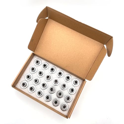 Image of M12x1.5 Lug Nuts Set of 24pcs Hex 13 /16 inch (21mm) Chrome OEM Factory Style Mag Seat Lug Nuts Compatible with Lexus Factory Wheels