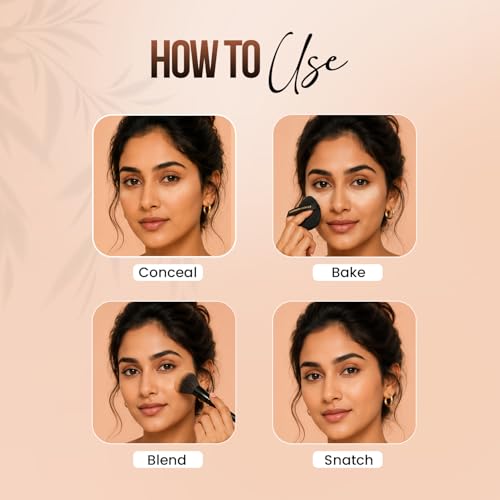 Image of Fashion Colour Super Smooth Translucent Loose Setting Powder | Lightweight Makeup Baking & Setting Powder | Oil Control | Soft Matte Finish | Blurs Pores | Evens Skin Tone | Puff Applicator Included | 15g (Shade: 01)