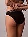 Calvin Klein Motive Cotton 2 Pack Bikini Panty Black/Gray Heather