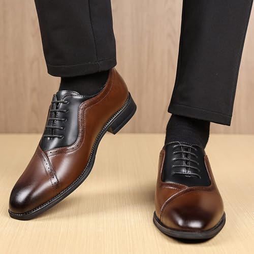 Men's Dress Shoes Oxford Formal for Men Business Derby Shoes4