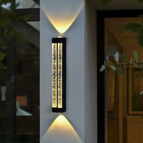 Éclairage mural longue LED 40cm lampe murale moderne design extérieur salon - 6