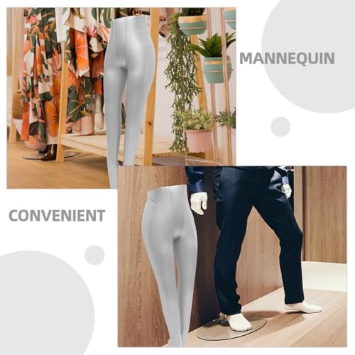 Maniquí de pantalones inflable de PVC resistente para tienda de ropa y modistas 5
