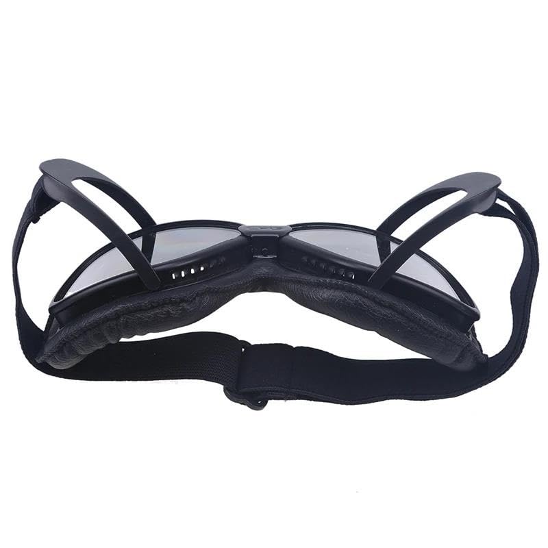 Motorradbrille Für Motorradbrillen Motorrad Motocross Brille Retro Jet Helm Brillen(1 UK)