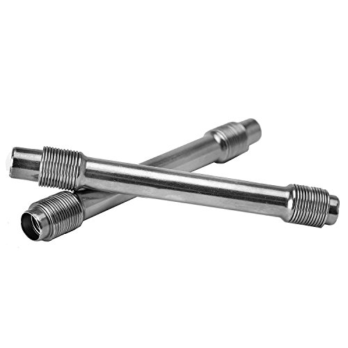 Push Rod Tubes, Stainless Windage Style, 8 Pieces, Compatible with