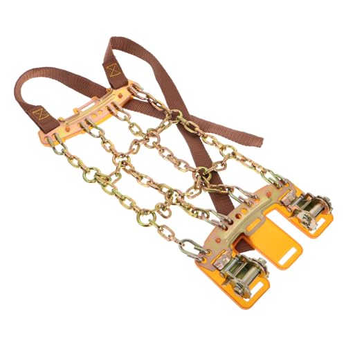 FUNOMOCYA Pickup Truck Tire Chains Skid Traction Chain Ice Studs for Winter Driving (tire Width 165-205mm)