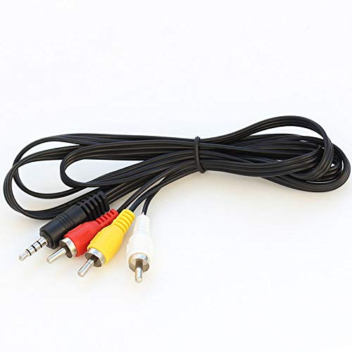 Alfais 4824 3.5 mm Stereo To 3 Rca Dişi Tos Çevirici Dönüştürücü Ses Kablosu
