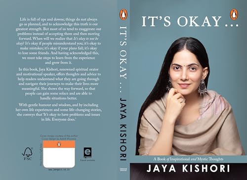 Image of It's Okay . . .: A Book of Inspirational and Mystic Thoughts | Life Lessons from Jaya Kishori | A Practical Guide to Overcoming Stress, Setbacks, and Daily Life Challenges