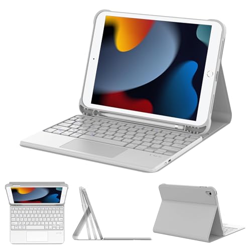 マジックキーボード iPad Pro 11インチ 2024 (M4) iPad Pro 11 キーボードケース マルチタッチジェスチャー対応 バックライト付き フローティングデザイン ホワイト