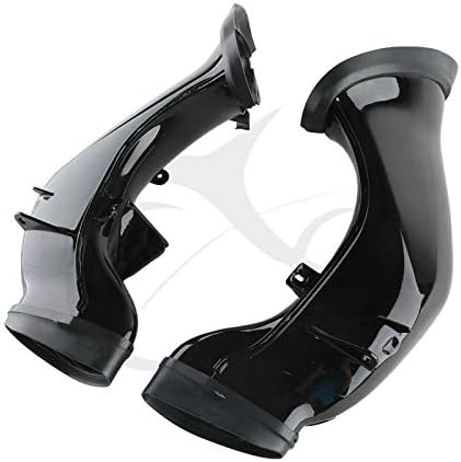 Miniatura 2 de TCT-MOTORPARTS Nuevo tubo de admisión de aire Ram negro tubo conducto izquierda y derecha para Yamaha YZF R1 2004-2006