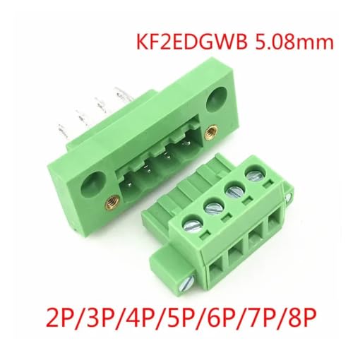 Terminal KF2EDGWB para PCB: solucione cables sueltos con tornillos 3
