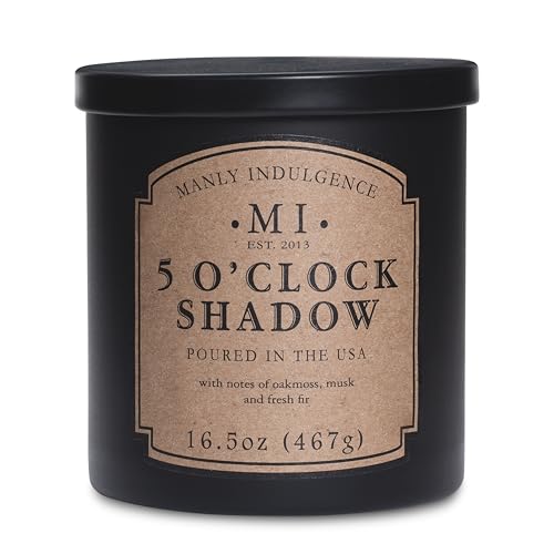 Manly Indulgence 5 O’Clock Shadow Jar Candle