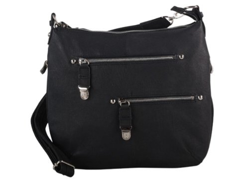 GTM Gun Tote'n Mamas Concealed Carry Chrome Zip Handbag