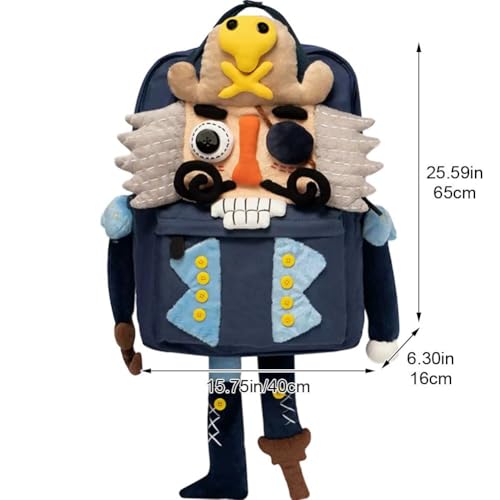 Costume de pirate de Noël haut de gamme avec cartable fait à main 3D