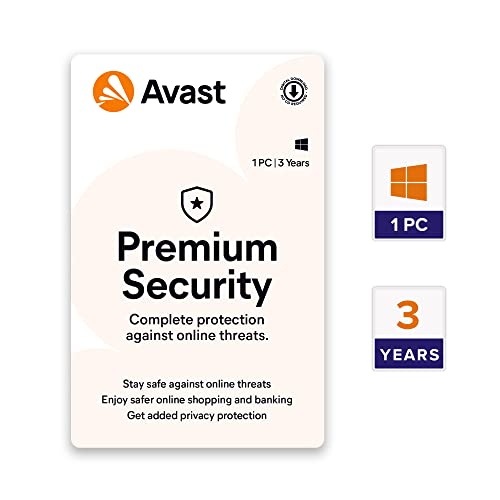 Image of Avast Premium Security (Antivirus Pro) (1 PC | 3 Years) (Email Delivery in 2 hours- No CD)