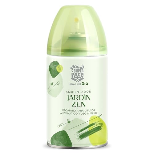 Super Paco Spray Ambientador Automático Jardín Zen, 250ml