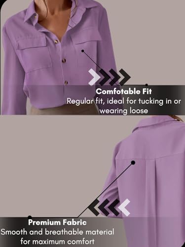 Image of GRECIILOOKS Shirt for Women Stylish | Long Shirt for Women | Oversized Shirt for Women | Women Shirt | Tops for Woman