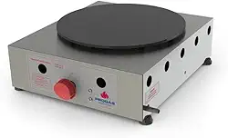 Chapa Crepe Francês 1 Chapa Redonda a Gás Inox Progás