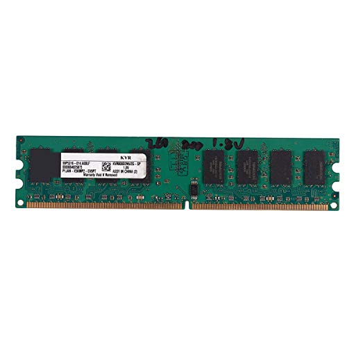 Puooifrty 2 GB DDR2 PC2 6400 800MHz 240Pin 1.8V Desktop DIMM RAM para, para (2GB/800,W)