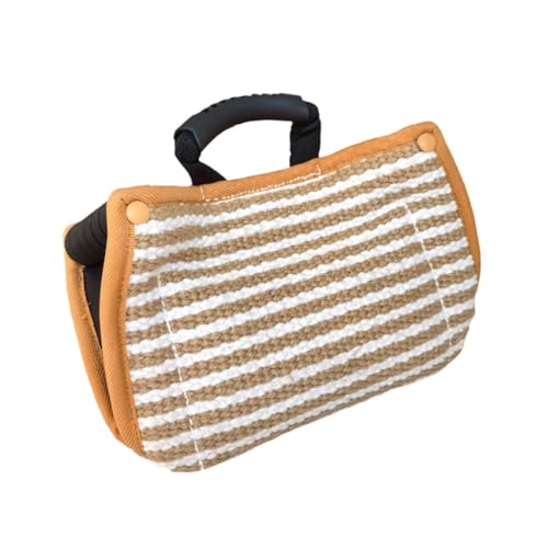 LOL-FUN 犬のトレーニング用咬合枕 犬用引っ張り枕 噛むおもちゃ 腕保護 子犬の咬傷トレーニングセット L