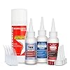 STARBOND 2 oz Thin Medium Thick CA Glue with 6 oz Activator Bundle, Premium Cyanoacrylate Super Glue for Quick Fix, Woodworking, Woodturning, Hobby Models, 3D Printing