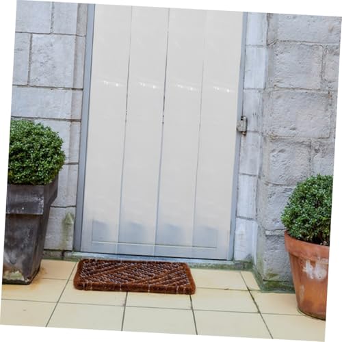 Rideau de porte transparent plastique installation sans perçage - 7