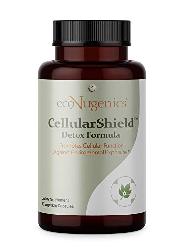 EcoNugenics - Cellular Shield - 60 vcaps | Promotes Cellular Function Against Free Radicals & Oxidative Stress | Enhanced with Premium Medicinal Mushrooms, Adaptogens & Antioxidants