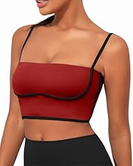 Wine Red Sports Bra