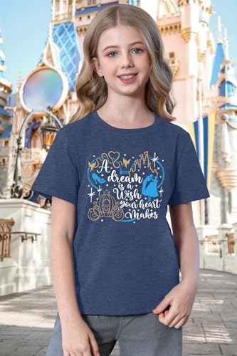Image of Magical Shirts Women Girls Family Vacation Matching Shirt Magic Kingdom T-Shirt Mommy and Me Trip Short Sleeve Tops