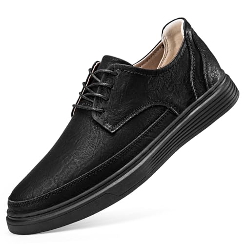 XJITIGER Men’s Casual Oxford Shoes: Elevator Shoes - 2.5