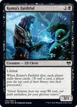 Magic: The Gathering - Koma's Faithful - Kaldheim