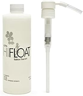 Hi-Float Company Ultra Hi-Float with Pump Balloon Treatment, 16 oz, Multicolor …