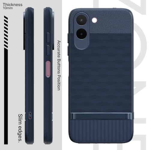 Image of Outlouders Back Cover for OnePlus N6x | Full Camera Protection | TPU Soft Flexible Shockproof Bumper Case (Blue)