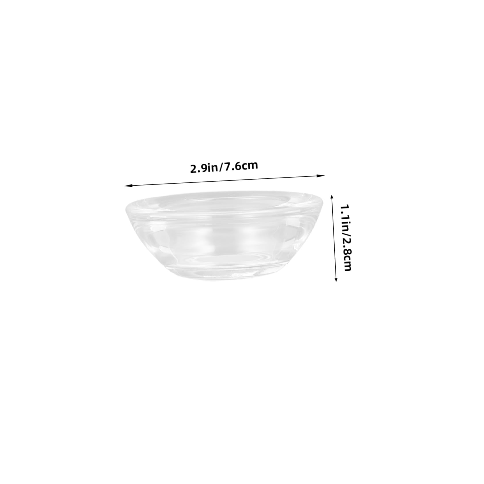 Cabilock 4Pcs Delicate Transparent Candle Holders Clear Glass Votive Cups for Romantic Dinners Home Decor and Event Centerpieces and Easy to Clean Candle Stands