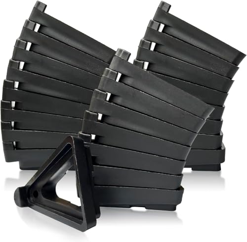 Vorregenweiss 24 PCS Pot Feet for Outdoor Planters,Invisible Breathable Pot Stands Toes Lifters for...