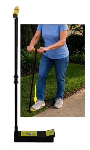 GEARBOX TOOLS Step-On Garden Edger, Heavy Duty Steel Manual Lawn Edger