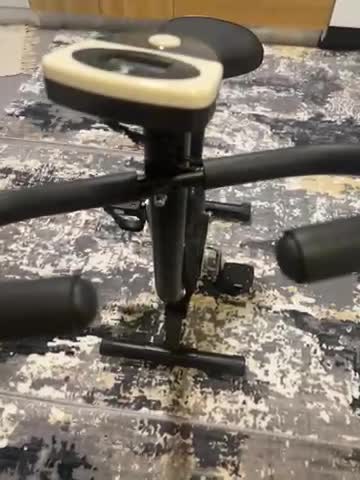 Vélo D'Appartement Ffitness FLC201BN - Easy Belt, Entraînement Cardio à Domicile Avec Selle Réglable